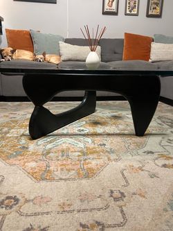 Kiruthika 51" Glass Coffee Table