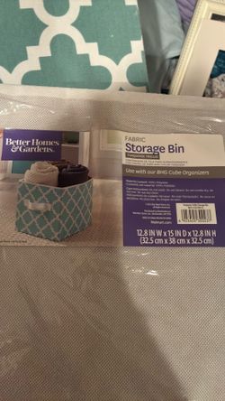 Fabric storage bins 6