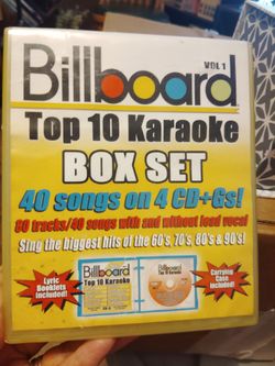 4 Karaoke CDs