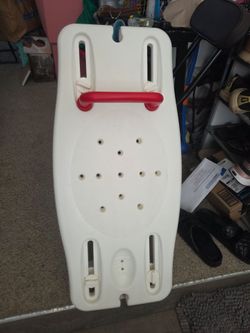 Adjustable shower chair