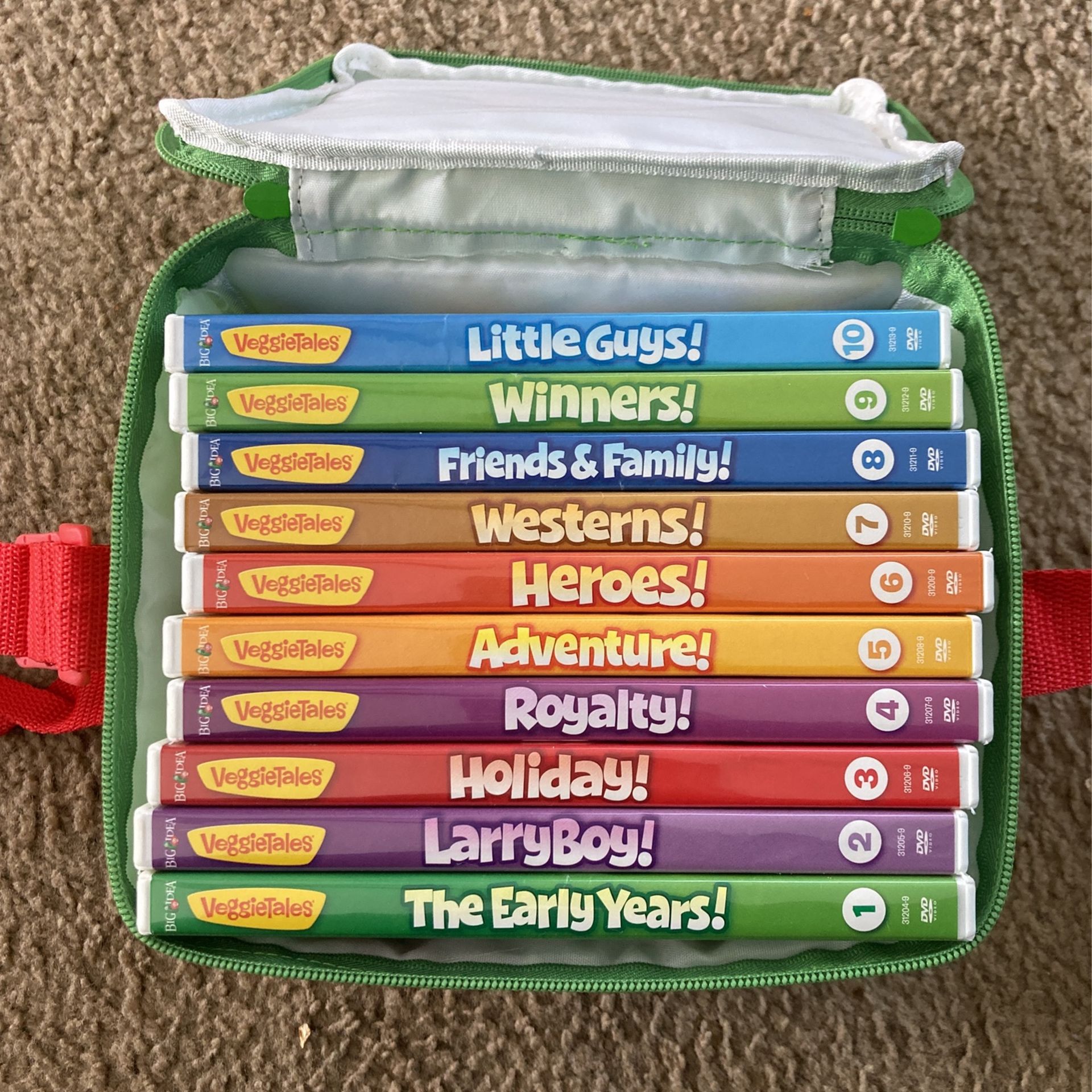 Veggie Tales Movies And Lnchbox