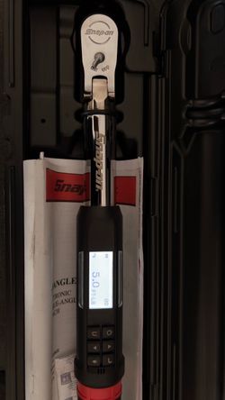 Snap-on 3/8” TechAngle Digital Torque Wrench ATECH2FR125B – Like New