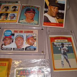 Old School Baseball Cards Collection 