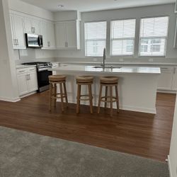 Three Kitchen Barstool Chairs