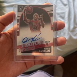 Dennis Rodman Signed Don Russ