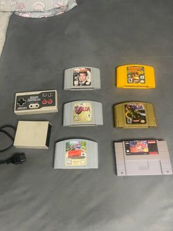 N64/SNES GAMES AKKLIAM CONTROLLER