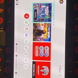 Super Mario Bro Wonderland Nintendo Switch Oled W/ Pokémon Legends Za 