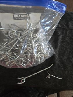 L shape pegboard hooks