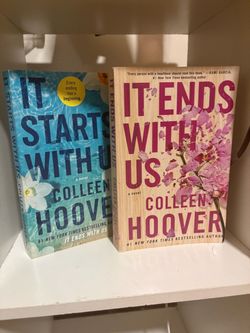 It ends with us /it starts with us - Colleen Hoover books