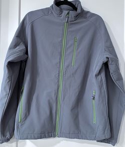 NWT Tabasco McIlhenny Dry Goods Men's Bonded Fleece Softshell Jacket Graphite M