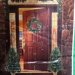 Entryway Christmas Trees