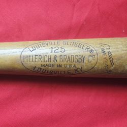 LOUISVILLE SLUGGER VINTAGE POWERIZED CAL POLY Wooden Baseball Bat