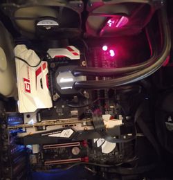 High End Liquid Cooling Gaming PC Intel Core i7 CPU 32GB RAM 1TB SSD//HDD ATI Radeon 8GB Graphics Windows 11