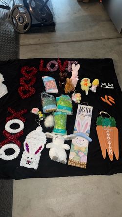 Easter/ valentines decorations $1 each