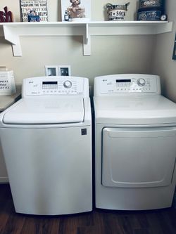LG Washer & Dryer (gas)