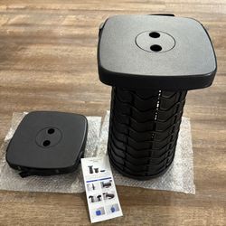 2pcs Folding Telescopic Stools (New)
