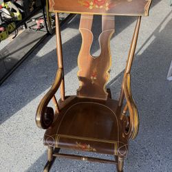 Solid Wood Swing Chair 