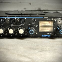 Shure FP33 Professional Audio Field Mixer 