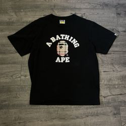 Bape x Burberry tee