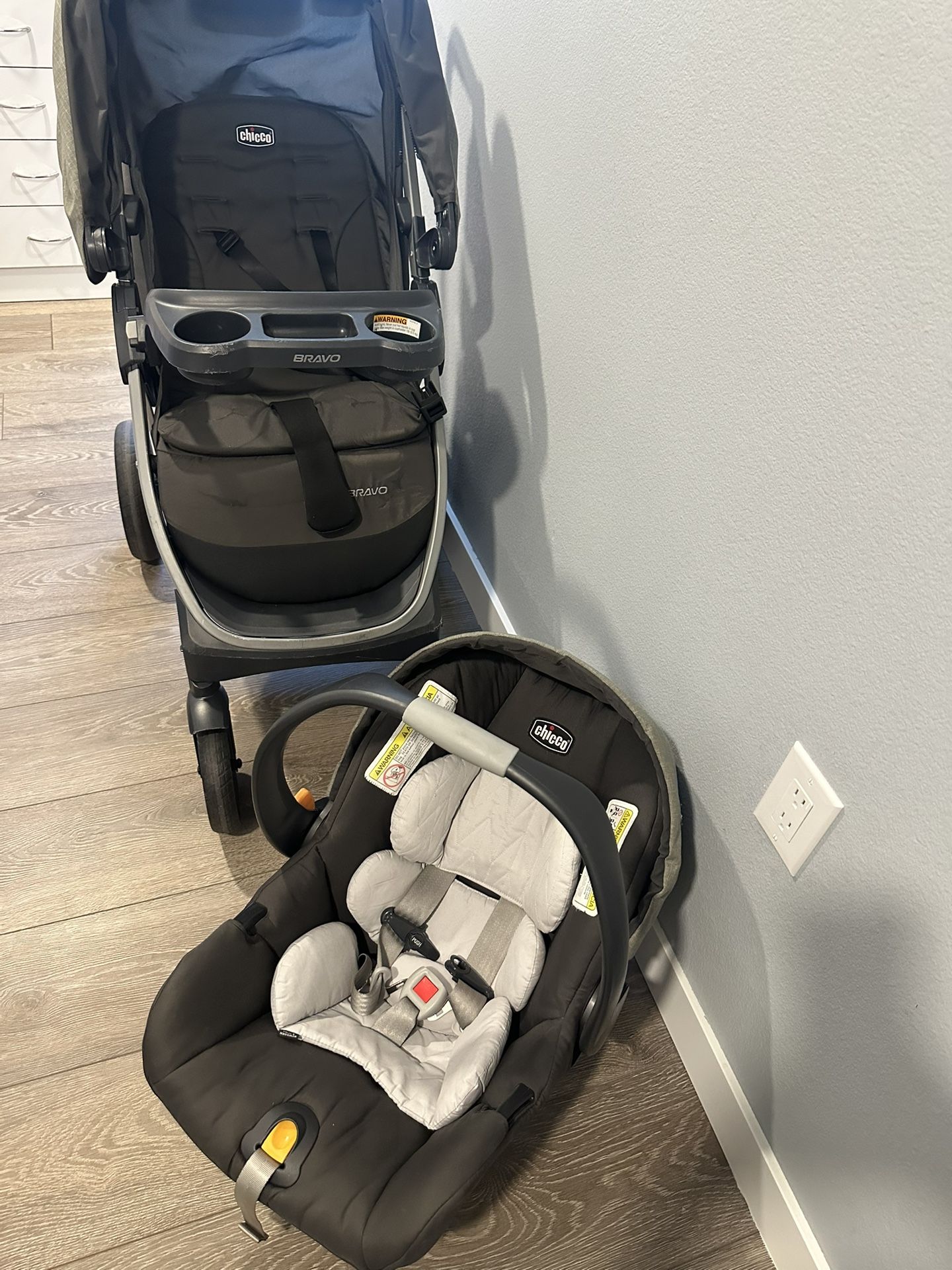 Baby Stroller And Baby Carrier (set)
