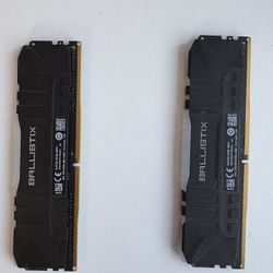 16GB Ballistix Ram Sticks