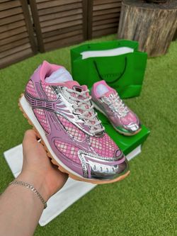 Bottega Veneta Orbit Sneaker “Gloss Silver”