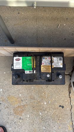 H6 AGM Car Battery. Had this in a VW Passat