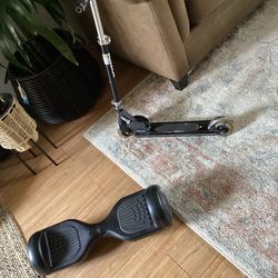 Electric scooters + scooters