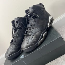 Black Cat Jordan 6s