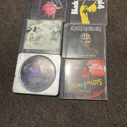 Cd Lot Stp Iron Maiden Rage Against The Machine Black Sabbath