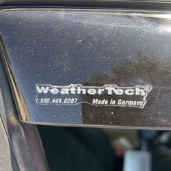 Weather Tech Side Window Deflectors Front And Rear Set