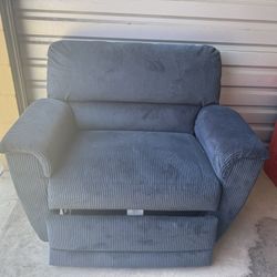 Blue Recliner 