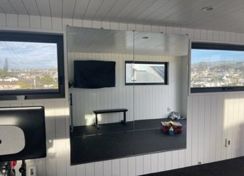 Affordable and Rugged Mirrors for Workout Spaces