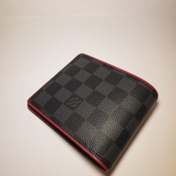 Louis Vuitton Red Line Damier Wallet