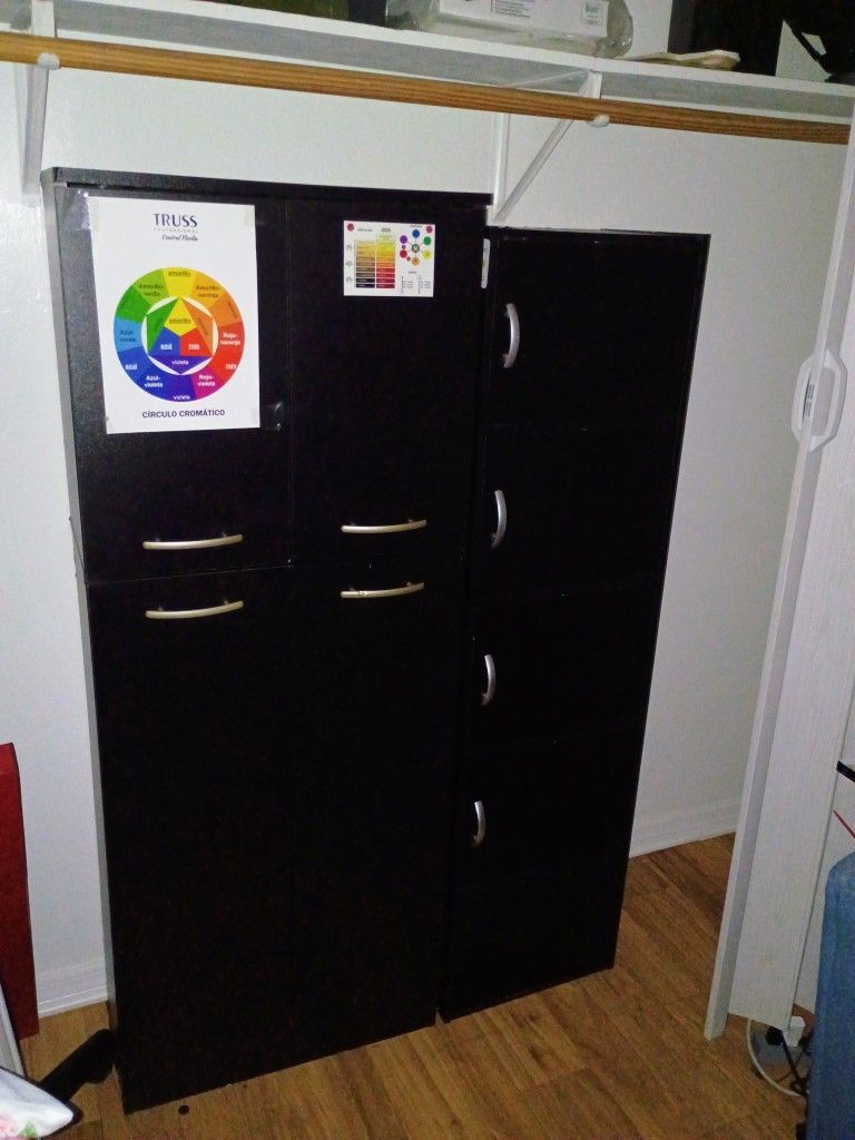 Beauty Accessories & Cabinet.