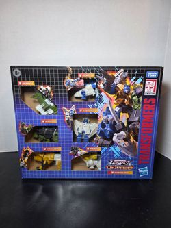 New Hasbro Pulse Exclusive Transformers Legacy United Dinoking 6 Figure Set.