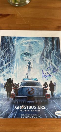 Annie Potts - Ghostbusters Frozen Empire Signed Movie Poster Photo