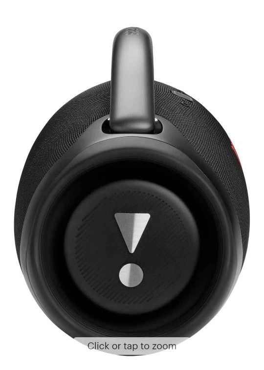 JBL Boombox 3 Black Portable Bluetooth Speaker with Massive Sound, Deepest Bass, IPX7 Waterproof,