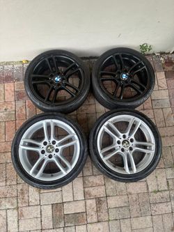 5x120 style 261 m sport wheels with tires(4 wheels)