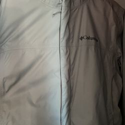 Grey Columbia Windbreaker 