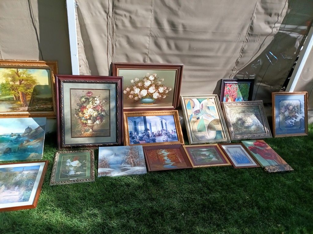 Various Paintings Landscapes Nature Scenes