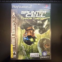 Tom Clancy's Splinter Cell Chaos Theory (PlayStation 2, 2005) PS2 CIB Tested