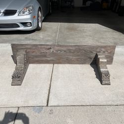 Antique Corbels With Shelf