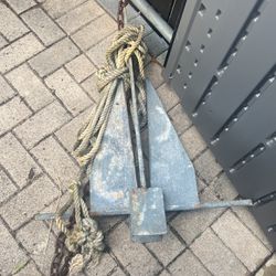 Large Boat Anchor