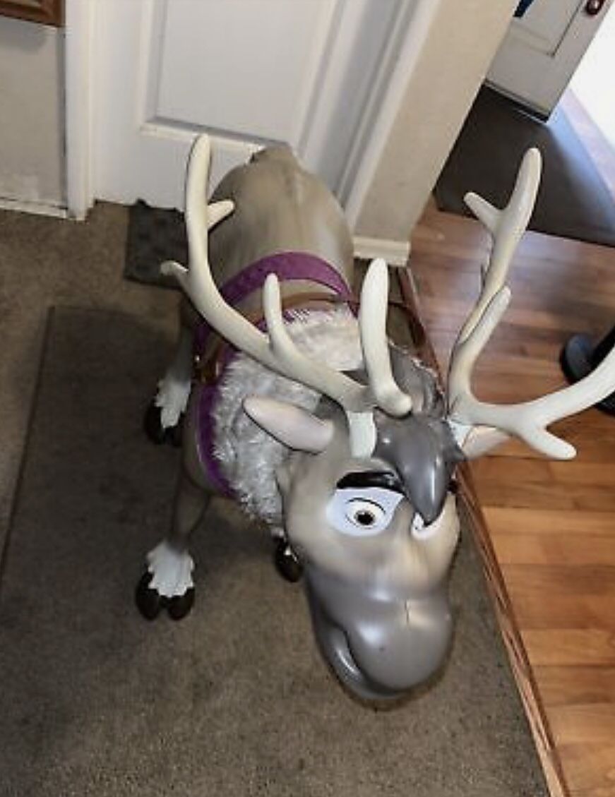 Disney Frozen 2 Sven Reindeer Over 3 Feet Tall