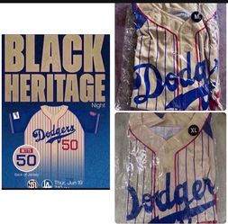 Los Angeles Dodgers Black Heritage Night Jersey SGA 6/19/25 BETTS