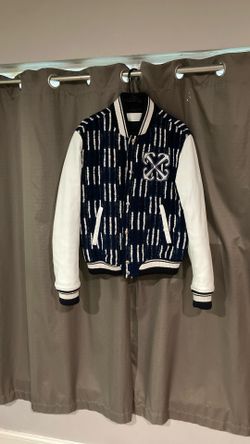 Off-White Shibori varsity jacket