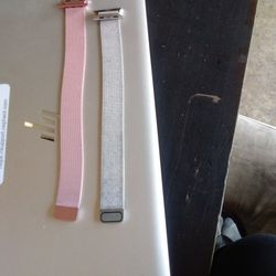 2 Apple Watch Milonese Mesh. Bands Rose Gold And Silver