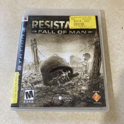 Resistance Fall Of Man PS3 