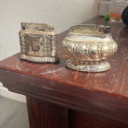 Pair Of Ronson Table Lighters